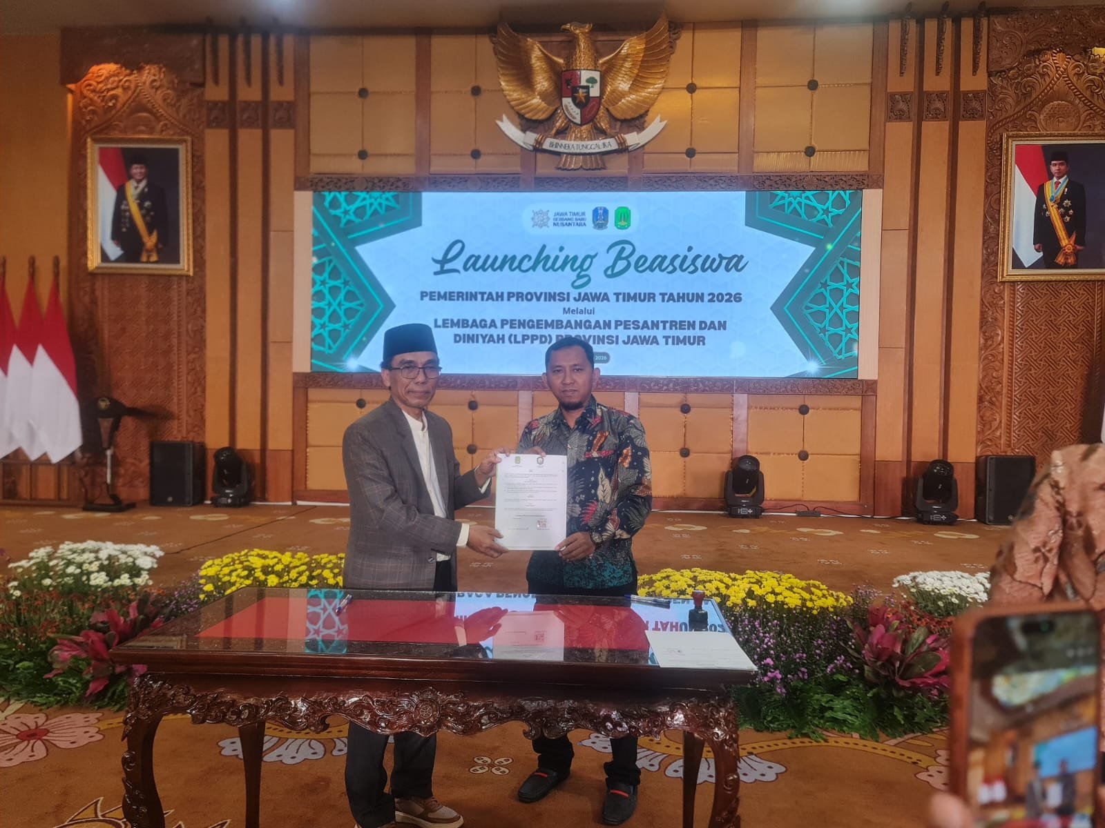 Instiba Komitmen Fasilitasi Akses Pendidikan Tinggi Santri Madura Lewat Beasiswa LPPD Jatim